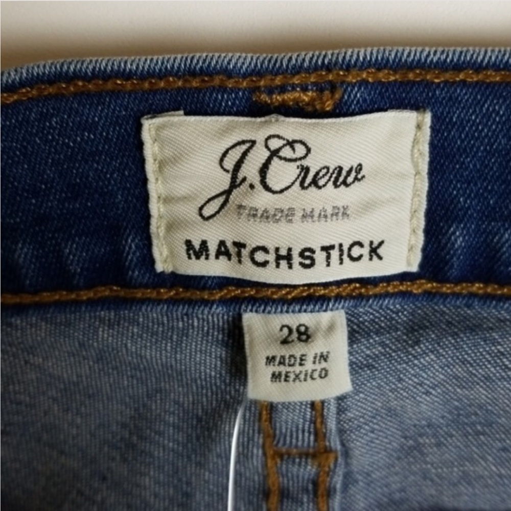 J.Crew matchstick Rise 10" jeans size 28 - Picture 4 of 6